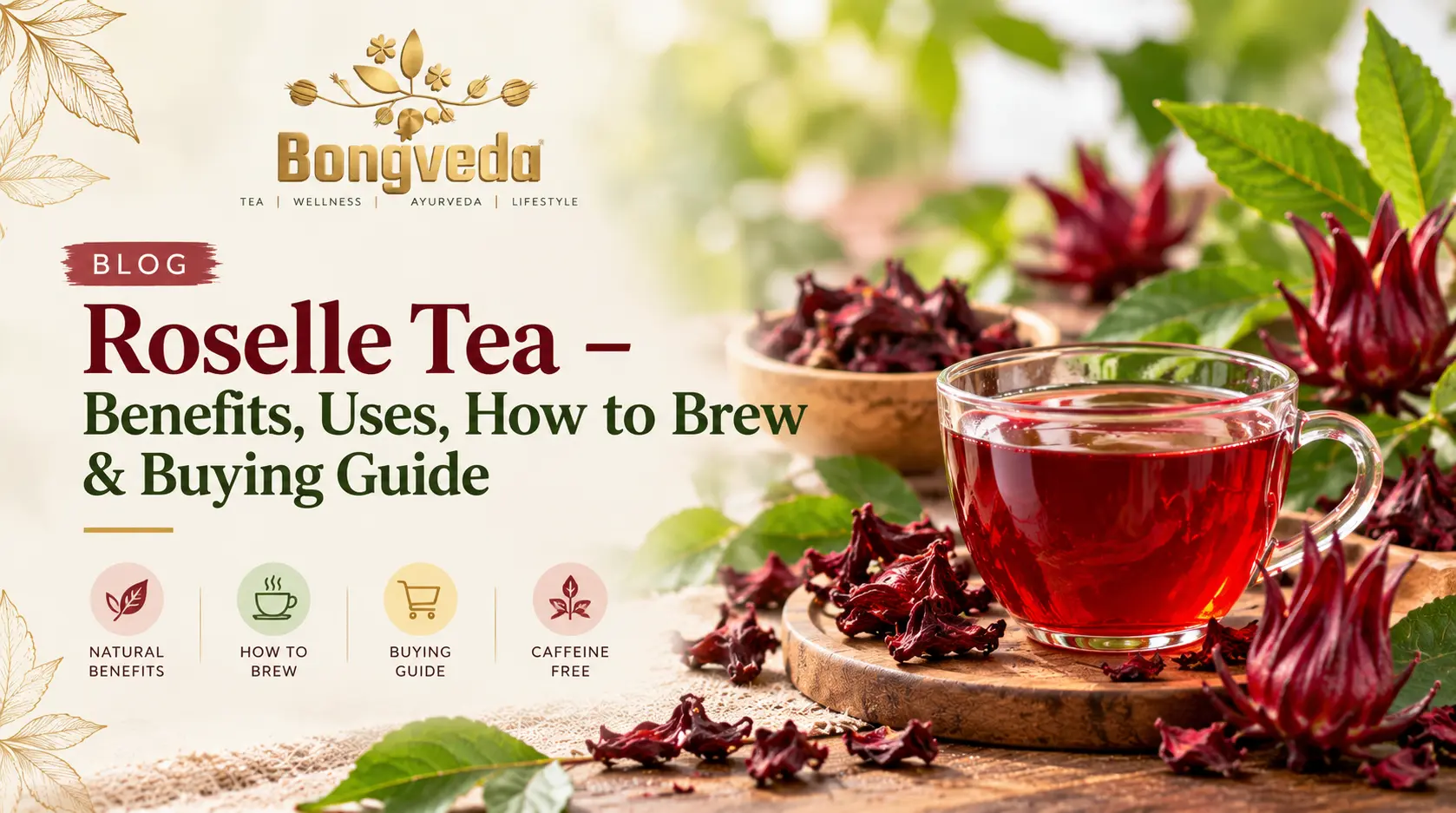 Roselle Tea – benefits, brewing and buying guide